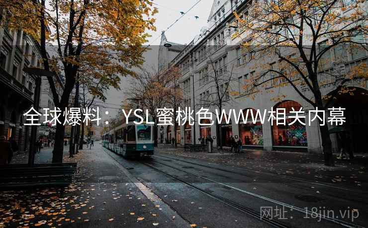 全球爆料：YSL蜜桃色WWW相关内幕